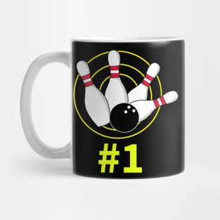 Bowling shirt for your hobby and sport Mug